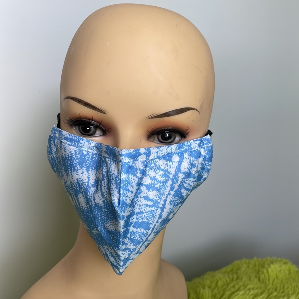 Time and Tru Face Mask & Hair Tie 2-Piece Set.